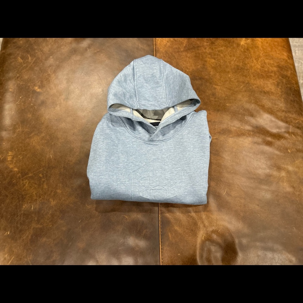 Under Armour UA embossed logo on the front